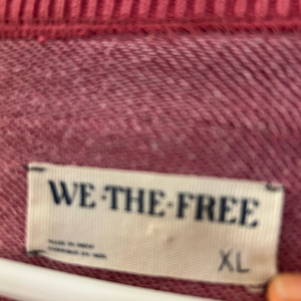 We The Free Pink and Orange Sweatshirt - Picture 9 of 15